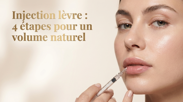 Injection lèvre : 4 étapes pour un volume naturel (2026)
