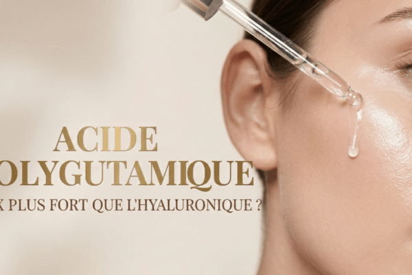 ACIDE POLYGLUTAMIQUE 10X PLUS FORT QUE L'HYALURONIQUE ? application sur le visage avec une pipette
