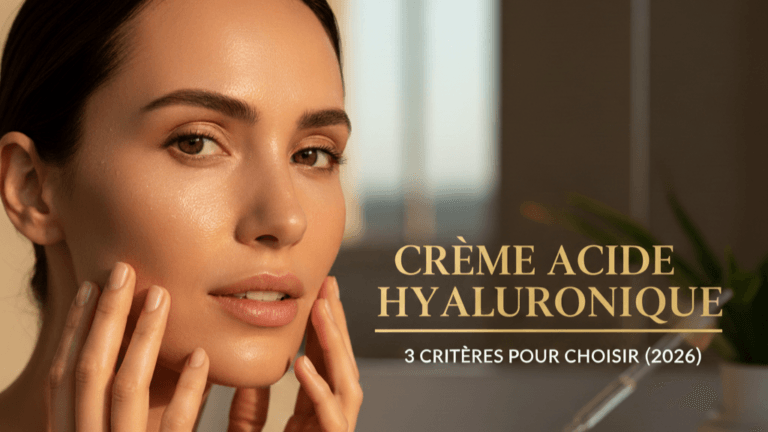 Crème acide hyaluronique : 3 critères pour choisir (2026)