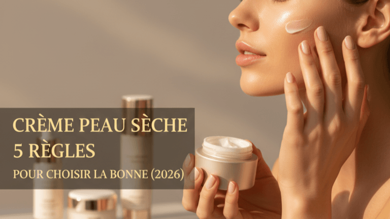Crème peau sèche : 5 règles pour choisir la bonne (2026)
