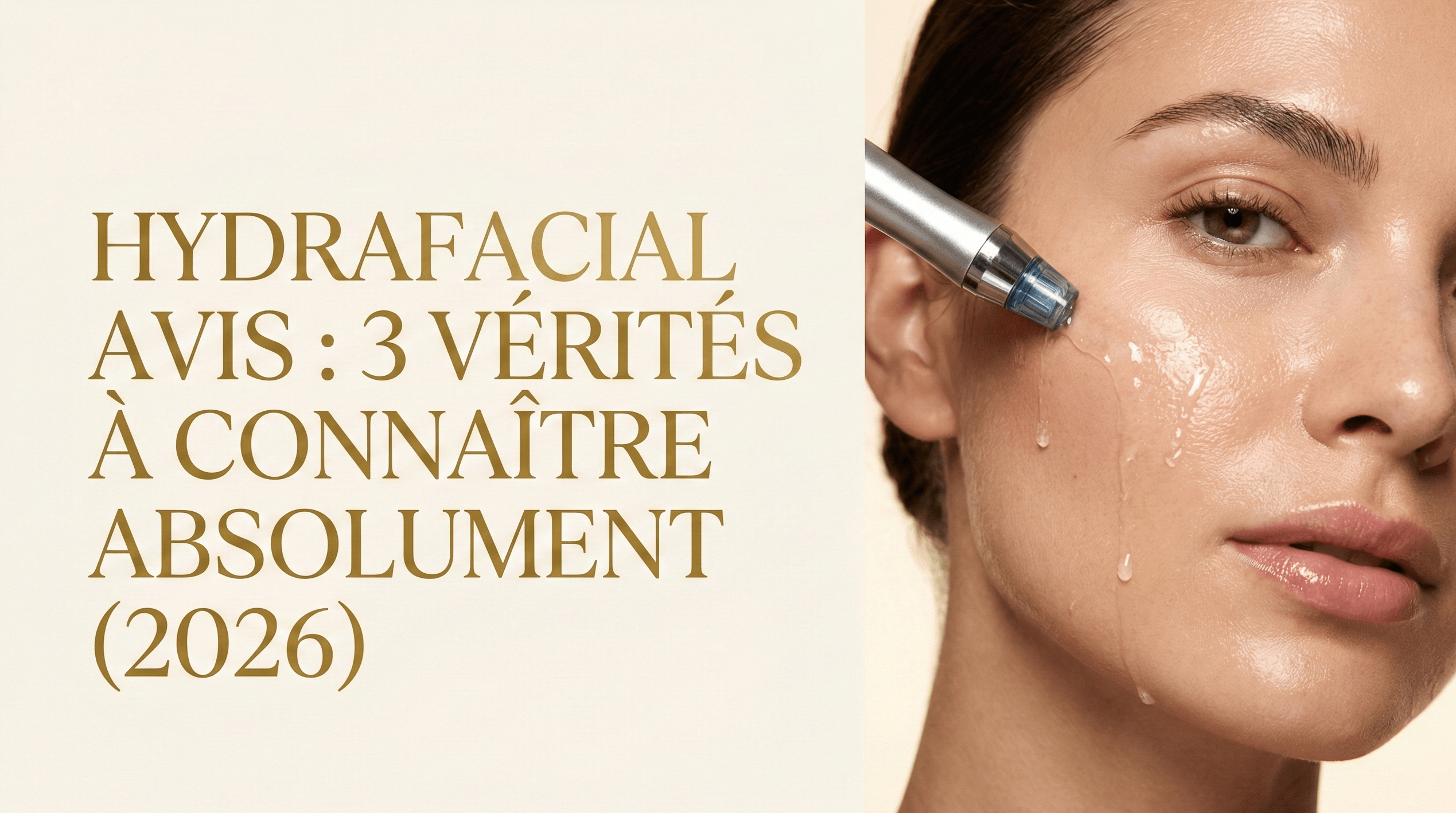 HYDRAFACIAL AVIS : 3 VÉRITÉS À CONNAÎTRE ABSOLUMENT (2026)