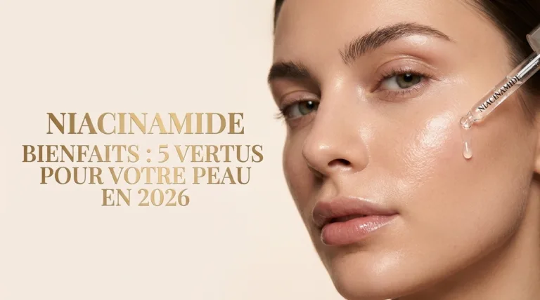 Niacinamide bienfaits : 5 vertus pour votre peau en 2026