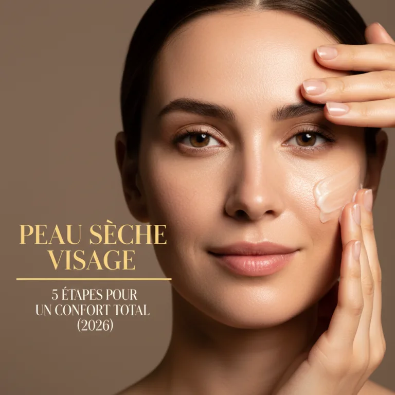 Peau sèche visage : 5 étapes pour un confort total (2026)