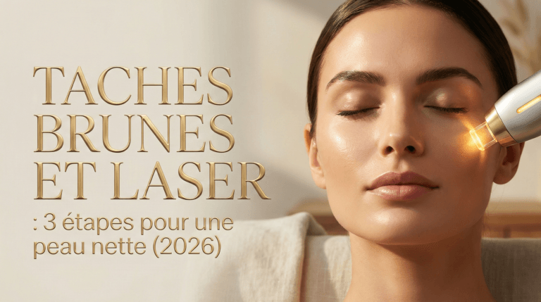 Taches brunes et laser : 3 étapes pour une peau nette (2026)