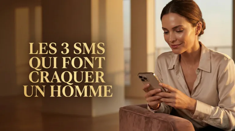 Les 3 SMS qui font craquer un homme instantanément en 2026