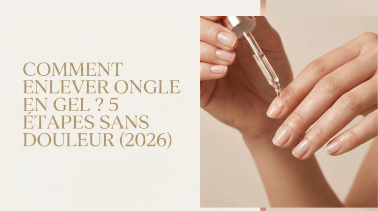 Comment enlever ongle en gel ? 5 étapes sans douleur (2026)