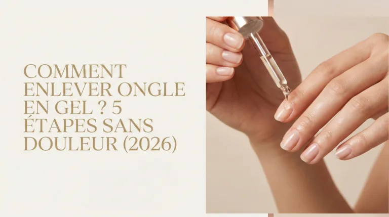 Comment enlever ongle en gel ? 5 étapes sans douleur (2026)
