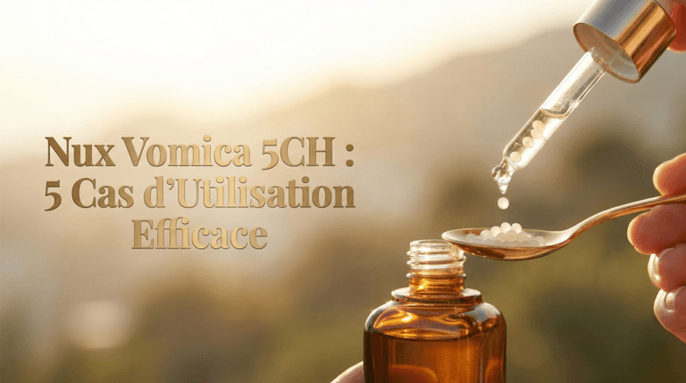 Nux Vomica 5CH : 5 Cas d&rsquo;Utilisation Efficace (2026)