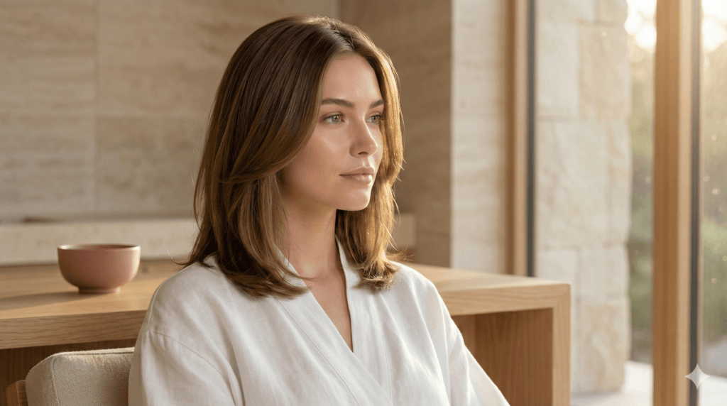 Coupe Mi-Longue Dégradé