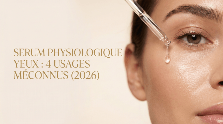 Sérum Physiologique Yeux : 4 Usages Méconnus (2026)