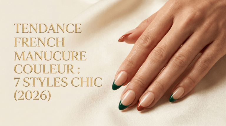 tendance french manucure