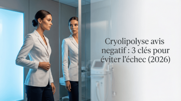 Cryolipolyse avis negatif