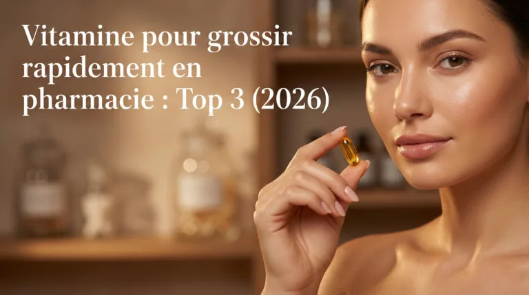 Vitamine pour grossir rapidement en pharmacie : Top 3 (2026)