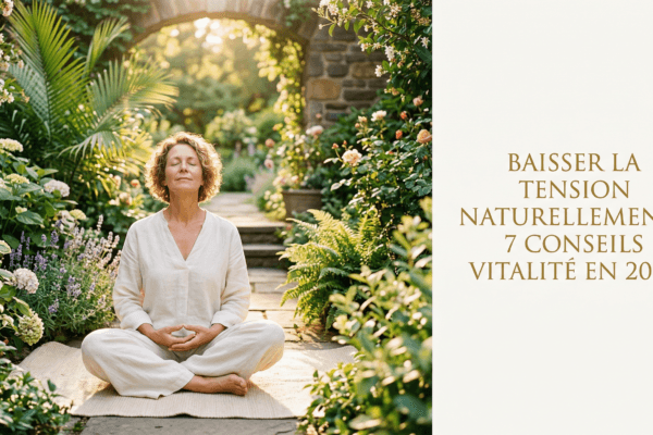Baisser la Tension Naturellement 7 Conseils Vitalite en 2026 2