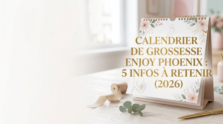 CALENDRIER DE GROSSESSE ENJOY PHOENIX