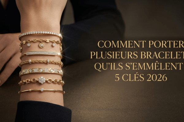 COMMENT PORTER PLUSIEURS BRACELETS SANS QUILS SEMMELENT