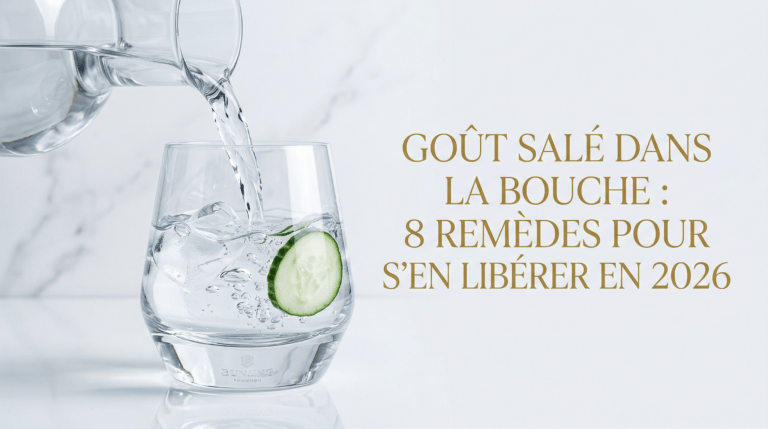 GOUT SALE DANS LA BOUCHE