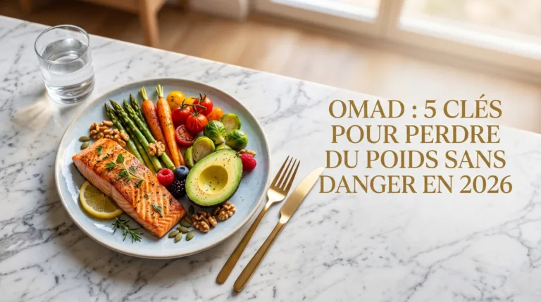 OMAD : 5 clés pour perdre du poids sans danger en 2026