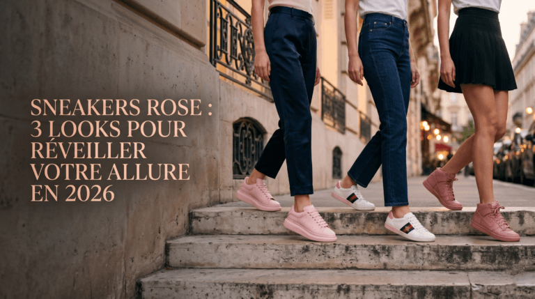 Sneakers rose