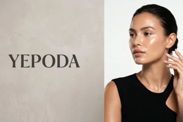 Mannequin à la peau parfaite illustrant l'efficacité Yepoda selon les dermatologues.