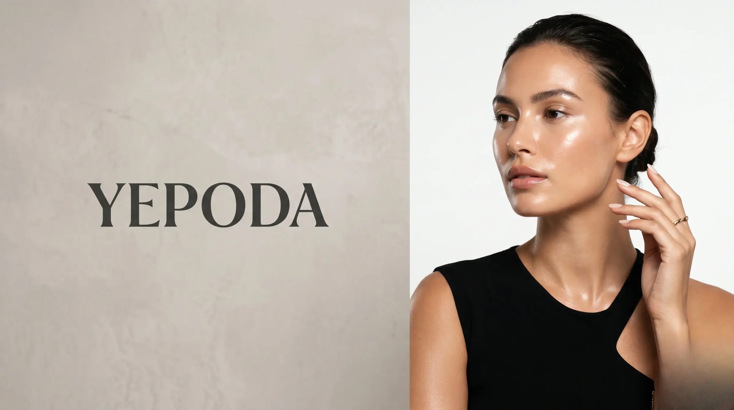 Mannequin à la peau parfaite illustrant l'efficacité Yepoda selon les dermatologues.