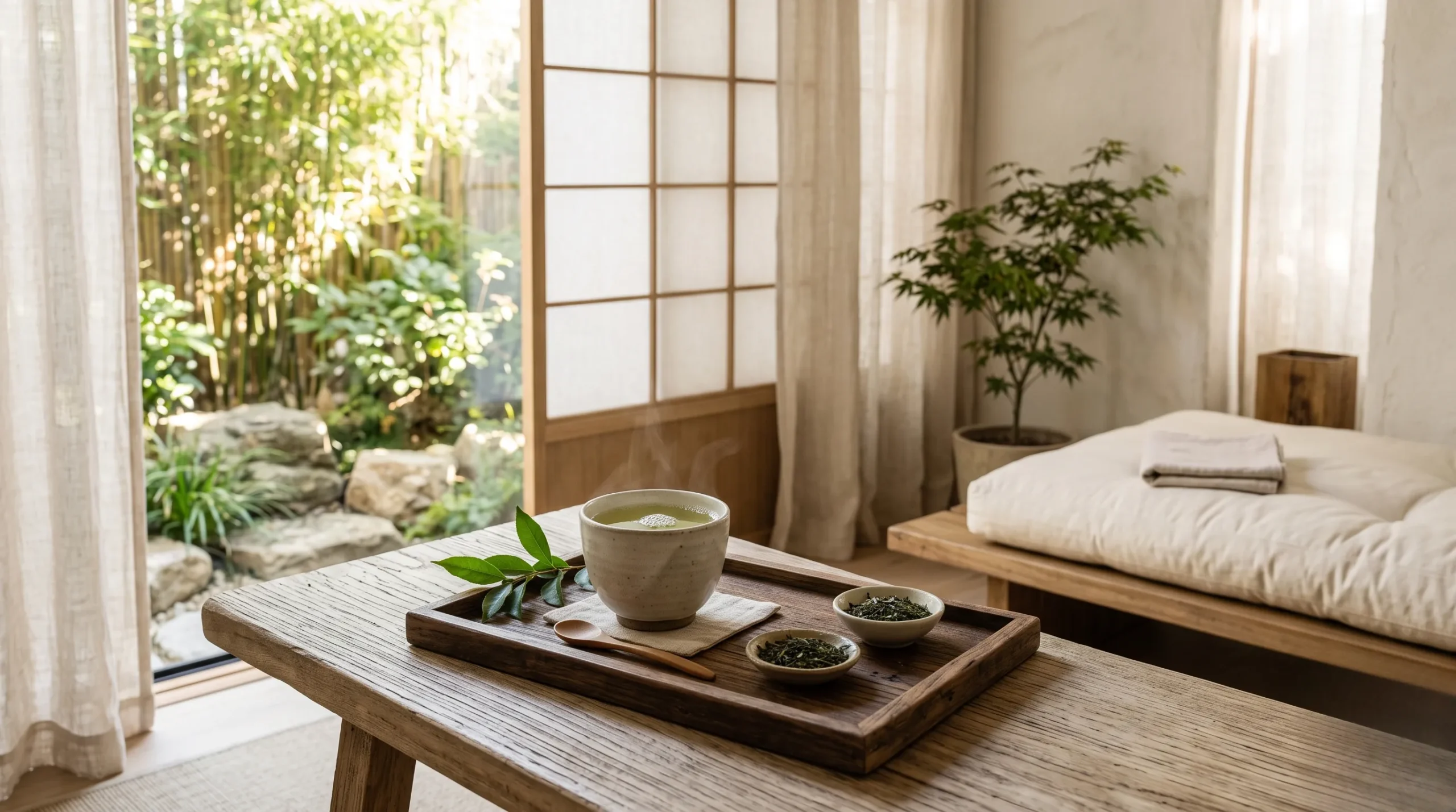 Ambiance apaisante et purifiante pour illustrer la santé et le bien-être. Faire baisser les transaminases en une semaine