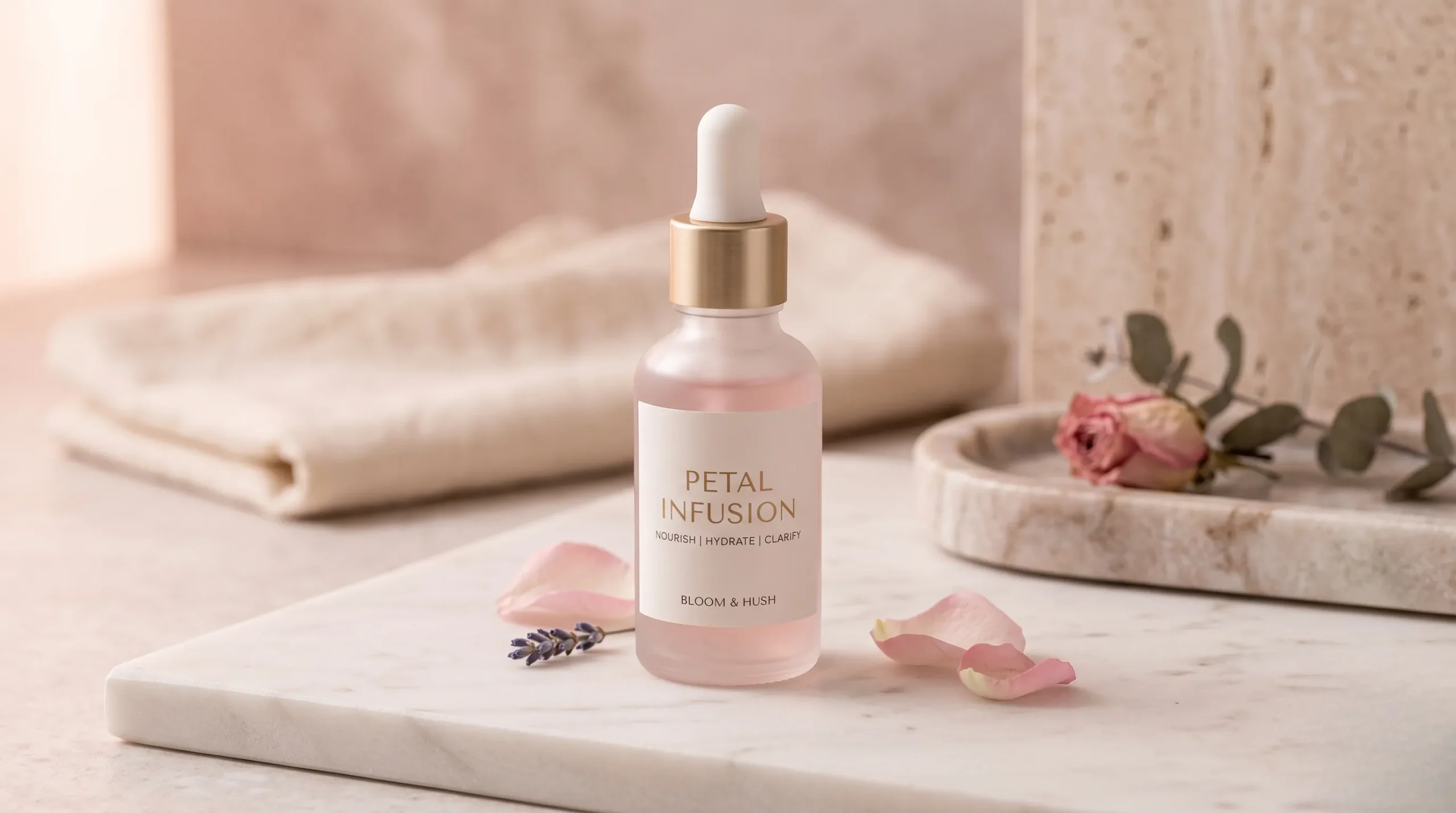 Produit de soin dermatologique mis en scène de manière épurée et luxueuse. Exodermin avis dermatologue