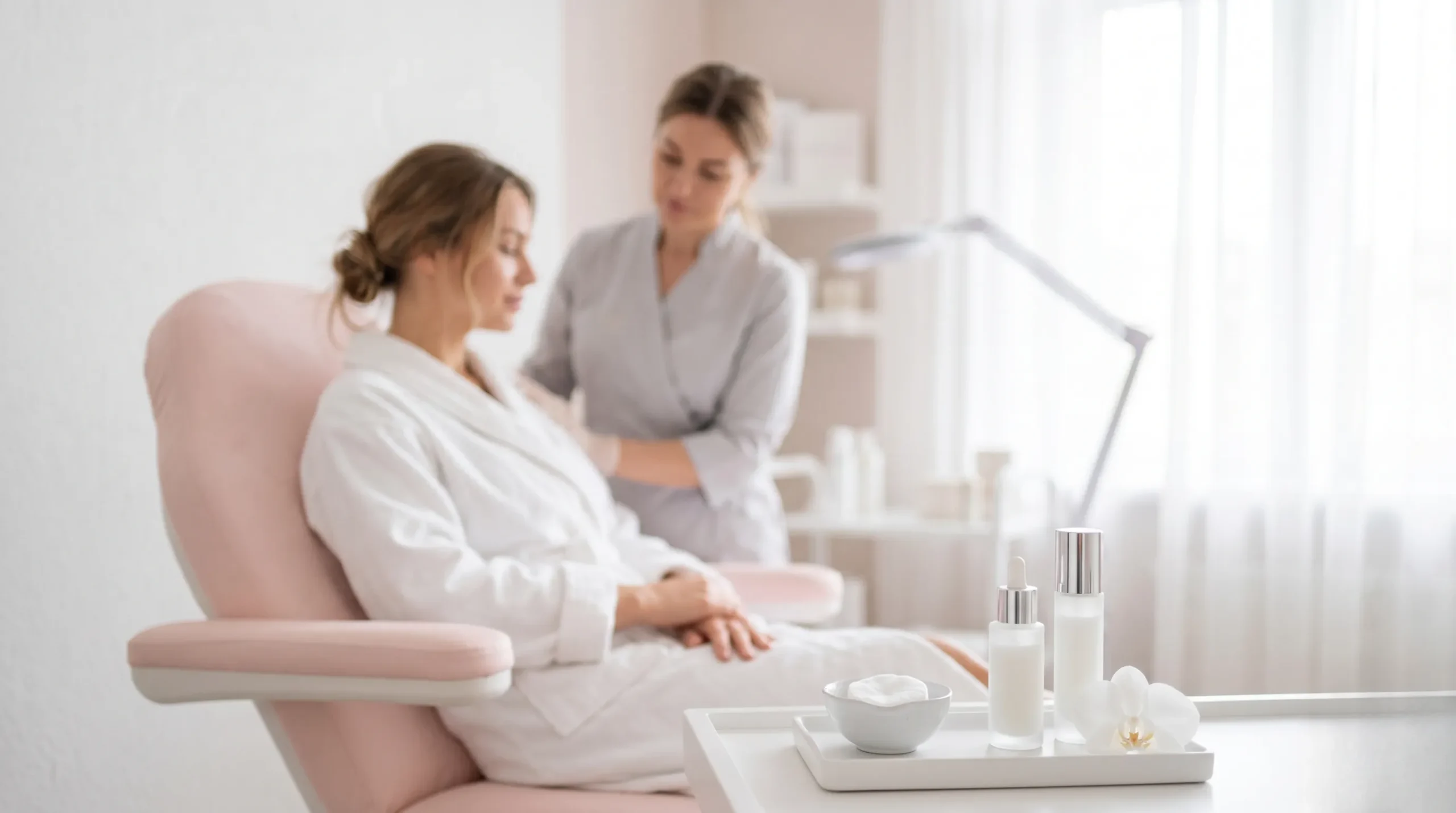 Atmosphère calme et médicale épurée pour traiter les sujets de santé respiratoire. Ganglions sur les poumons