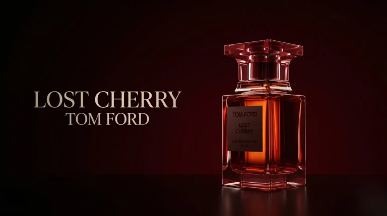 Flacon de parfum iconique mis en scène de façon magistrale dans un studio de luxe.