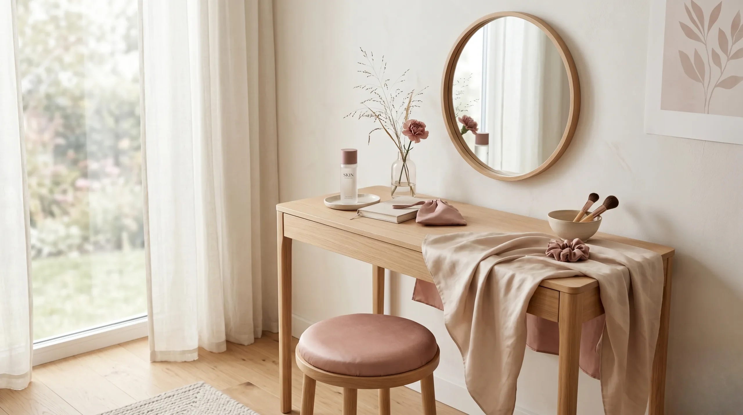 Photographie de mode sophistiquée pour un article sur la santé et les risques du maquillage vaginal. Maquillage vaginal