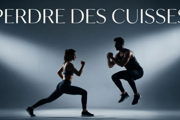 Photographie éditoriale de fitness haut de gamme pour l'amincissement des cuisses.